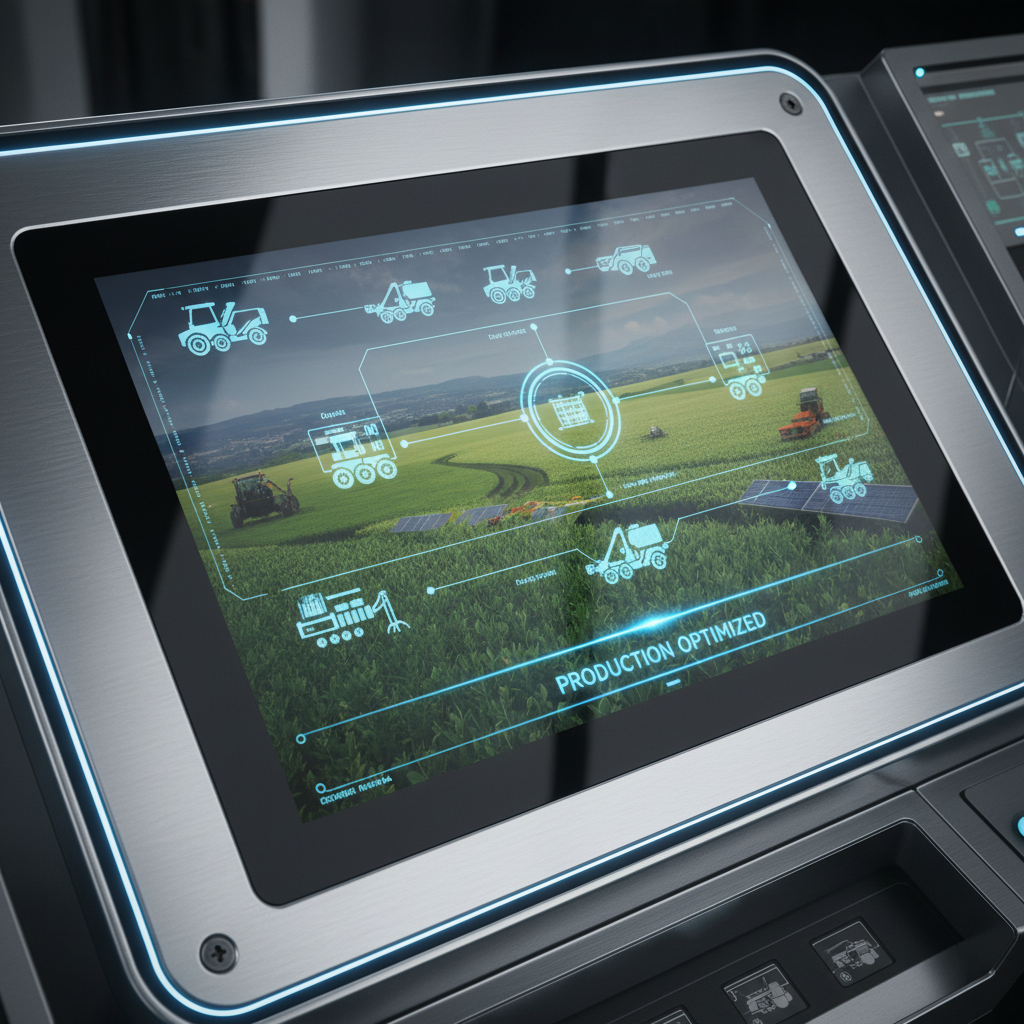 Ag With Ar Reflection Reduction For Industrial Control Interfaces