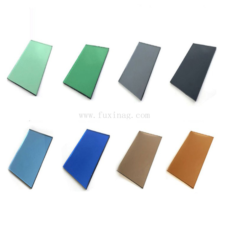 Factory Price 3mm 4mm 5mm 8mm Thick Tinted Glass Float Glass