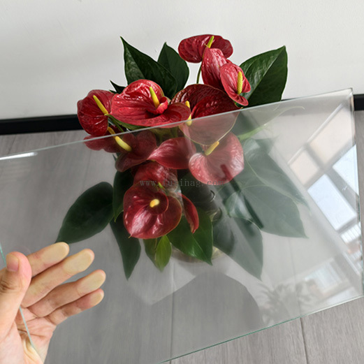 OEM/ODM Ultra Clear White Glass Custom 1~4mm Anti-Glare Anti Fingerprint Glass for Electronic Display