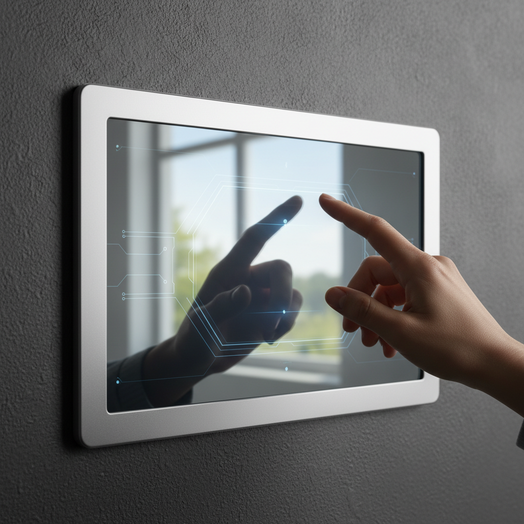 Anti-Reflective Ag Glass For High-End Smart Home Panels