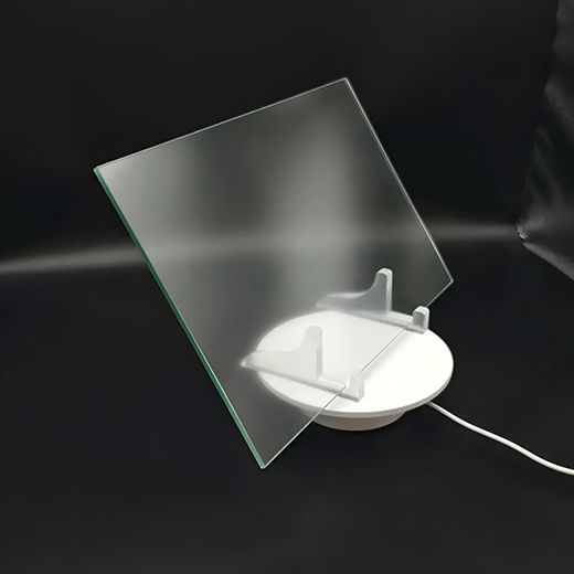 Custom 0.5mm ultra-clear tempered Glass featuring Double-Sided AG (Anti-Glare) Treatment