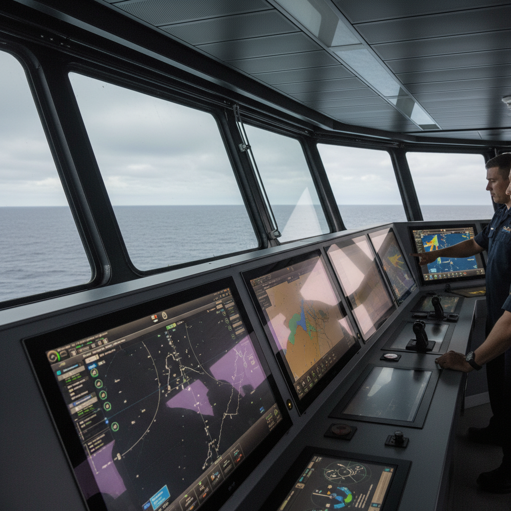 Anti-Reflective Ag Glass For Ship Navigation Bridge Displays