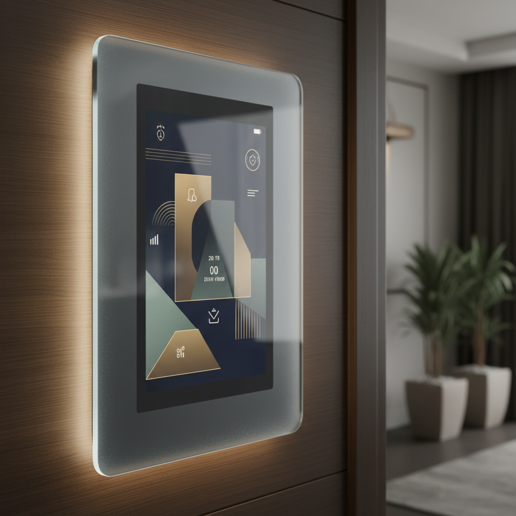 Ag Cover Glass For Lcd For High-End Smart Home Panels