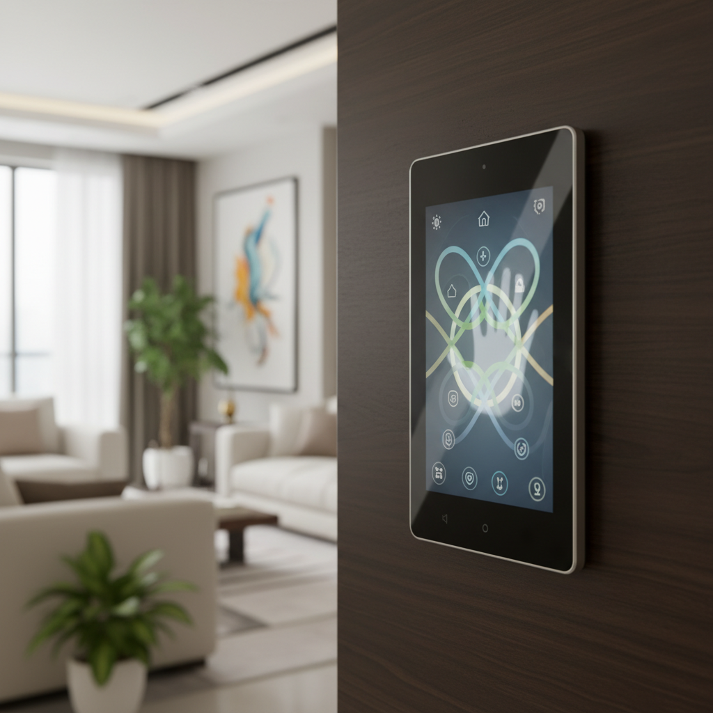 Low-Glare Protective Glass For High-End Smart Home Panels