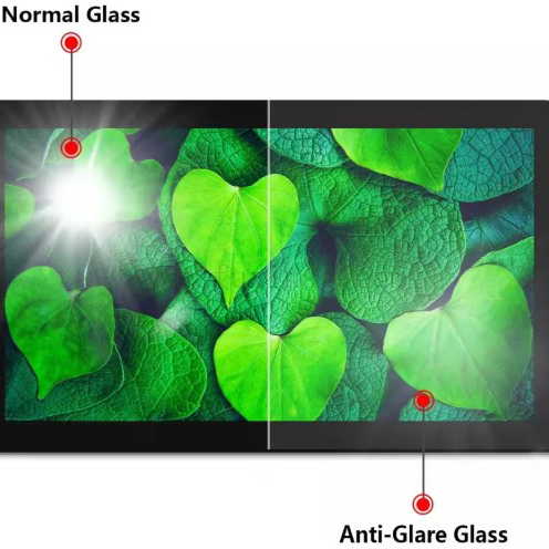 Customized Anti-Glare AG Glass Panel Tempered Glass for Display