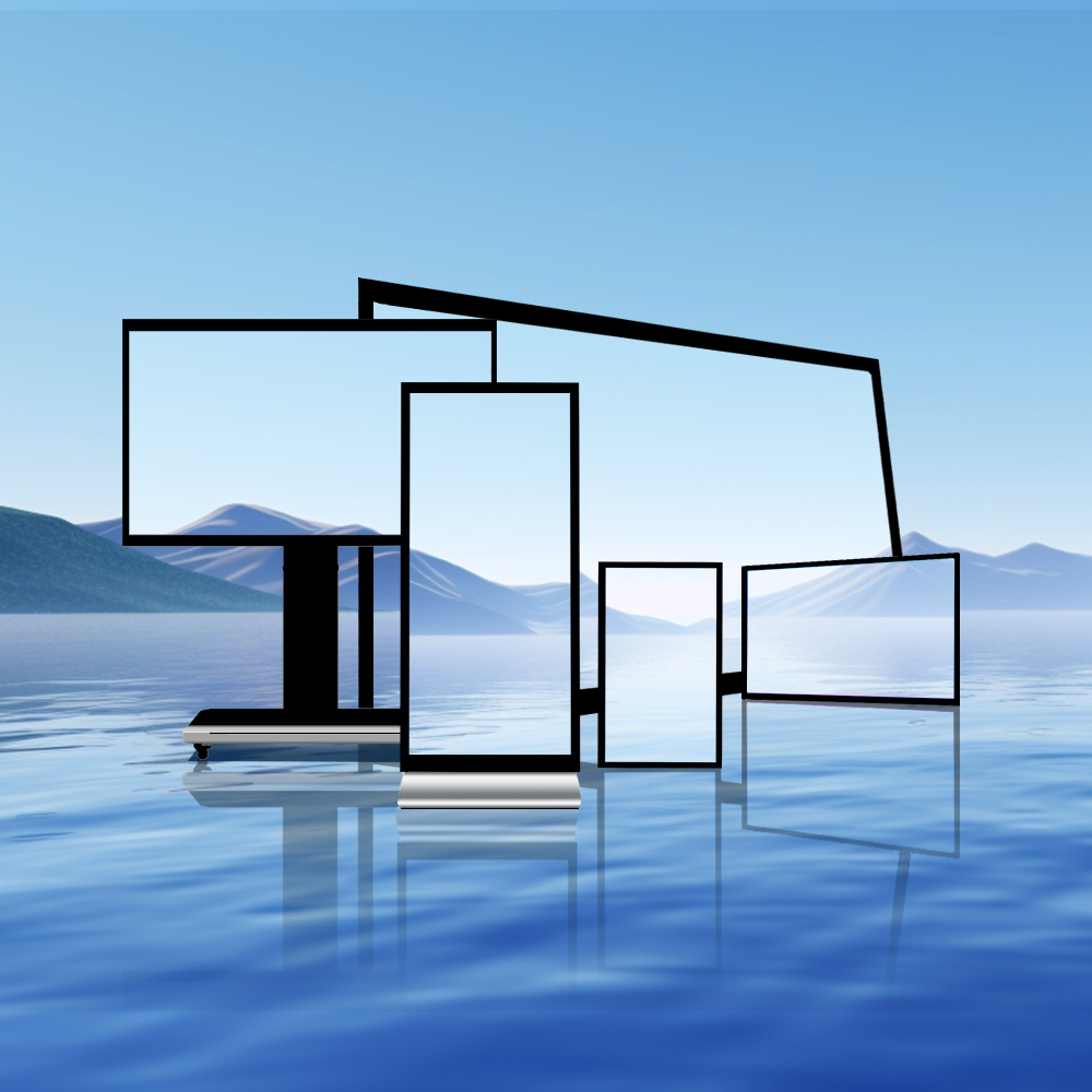 Customized electronic AM display cover glass (3)