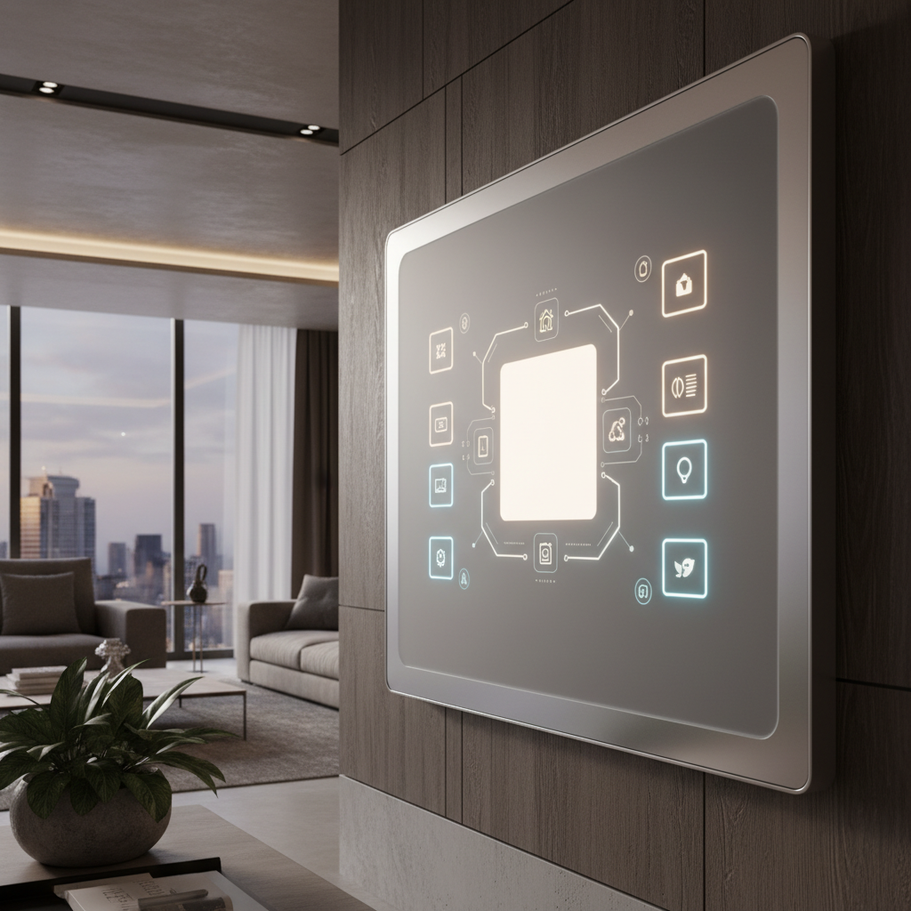 Custom Ag Cover Glass For High-End Smart Home Panels