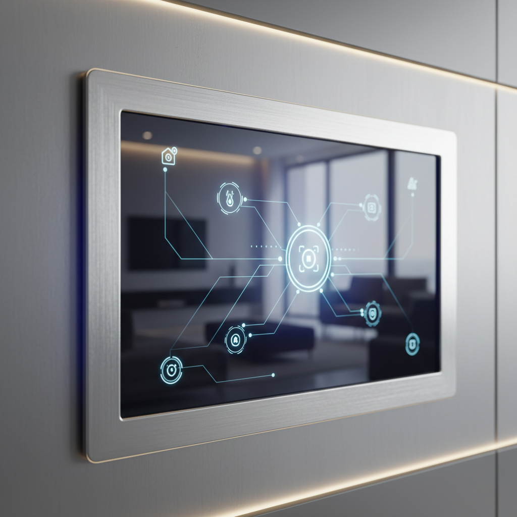 Ag With Ar Reflection Reduction For High-End Smart Home Panels