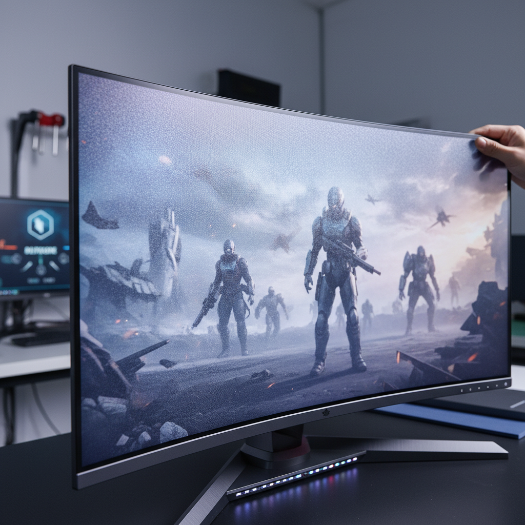 Custom Ag Cover Glass For E-Sports Gaming Monitors