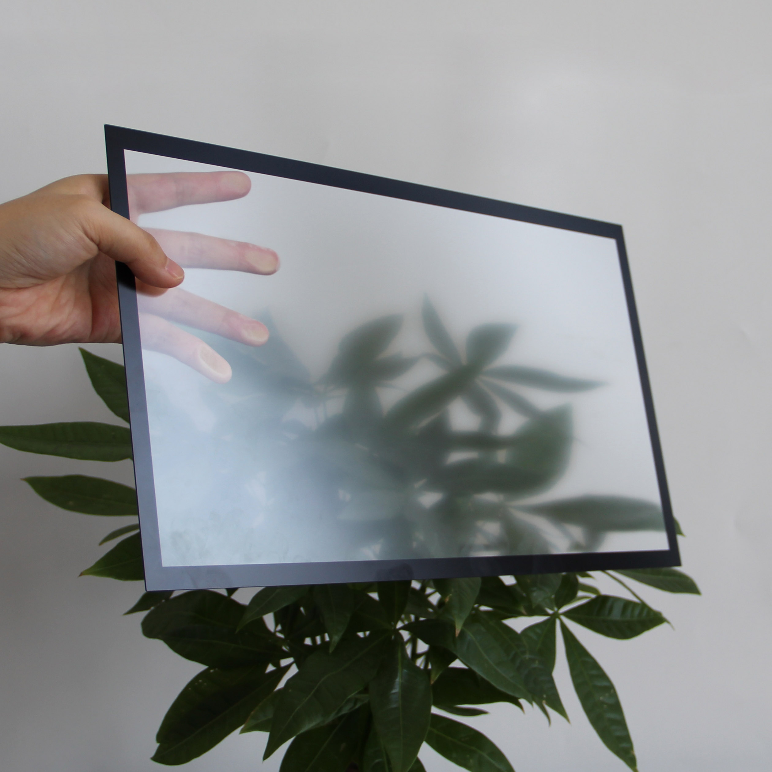Custom Size Tempered Glass Cover Lens (0.5-4mm Thickness) Ar/AG Coating for LCD Touchscreens