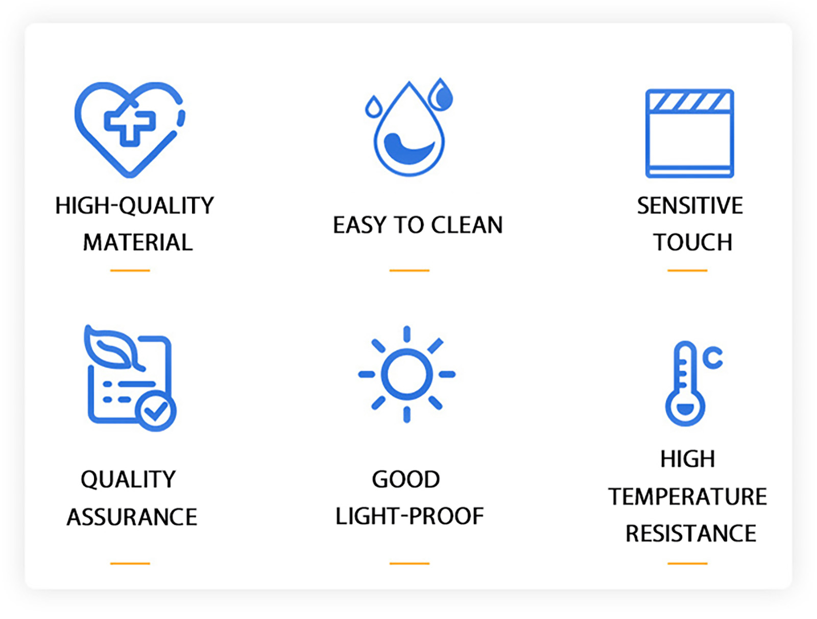 Tempered glass panel for kitchen appliances