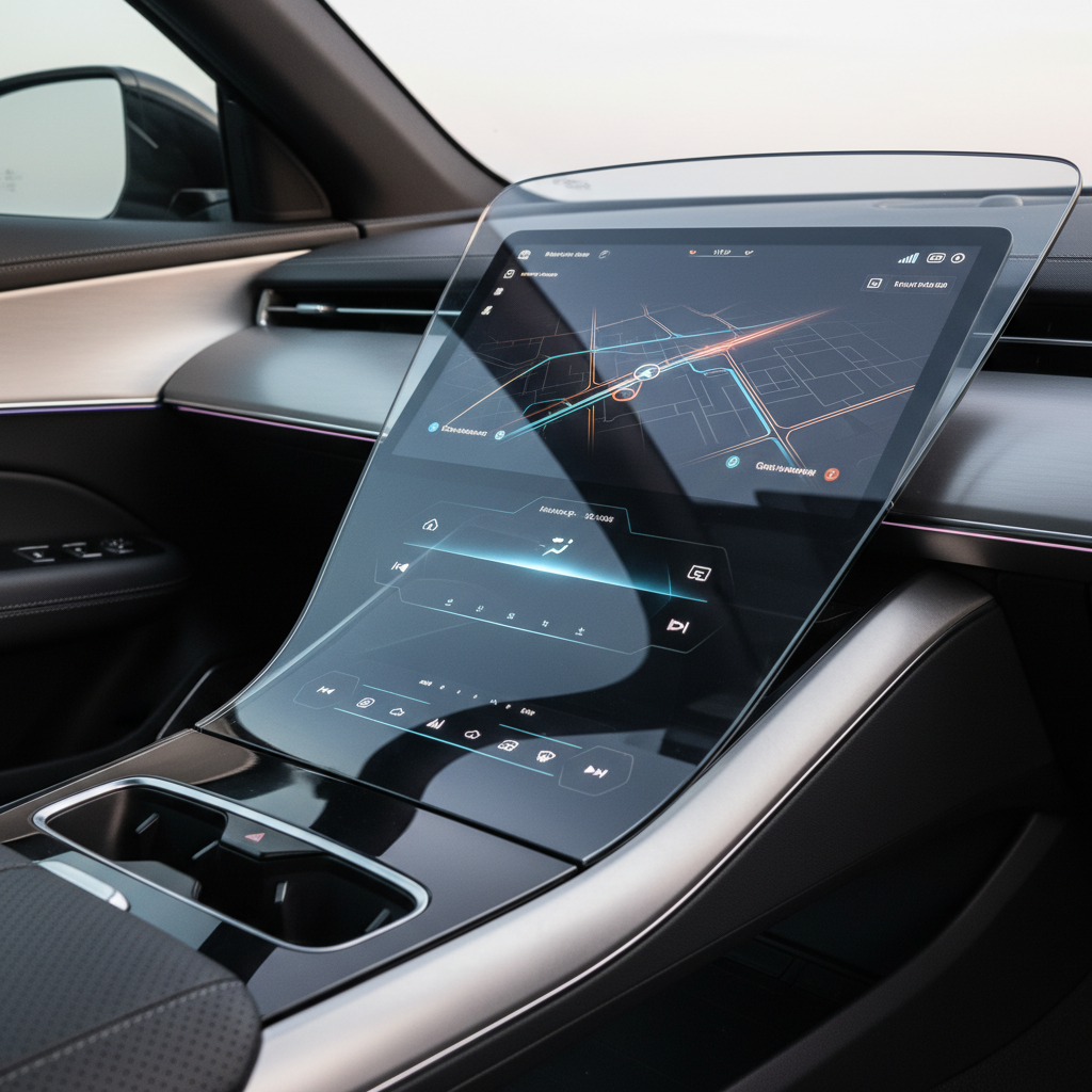 Low-Haze Ag Glass For Automotive Center Consoles