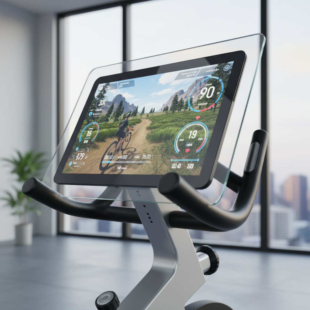 Low-Haze Ag Glass For Smart Fitness Equipment