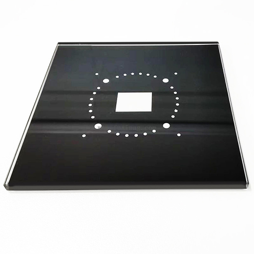 Home Smart WiFi Remote Touch Tempered Glass Screen-Printed Glass Switch Panel with High-Gloss Transmission