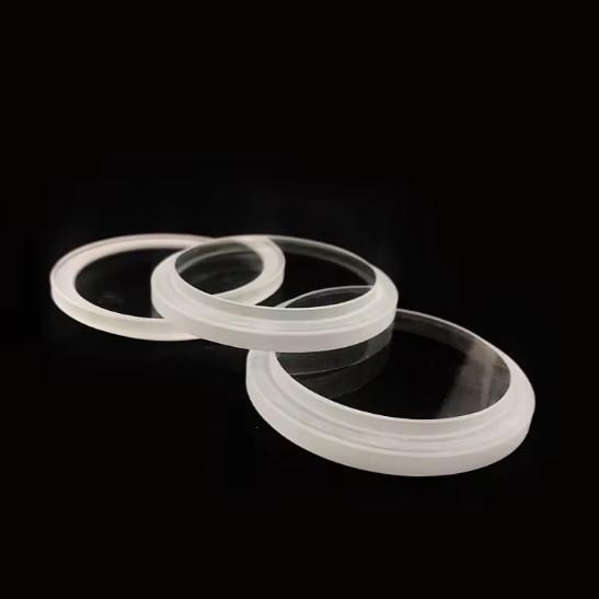 High Quality LED Lighting Step Glass Tempered Glass Round Shape Low-Iron Glass Panel Supporting shape size custom