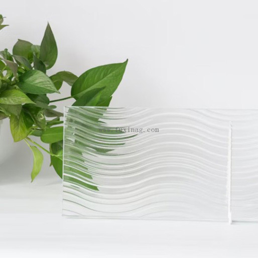 Customized 3mm 4mm 5mm 6mm Comfortable Light Matte Surface Frosted Glass Bathroom Glass Float Glass Furniture Tempered Glass