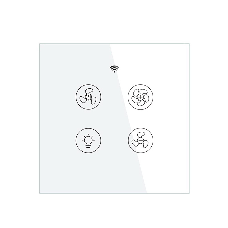 ODM/OEM Wholesale High Strength Tempered Glass for Smart Home Appliance with Silk Screen Printing Hotel Switch Control