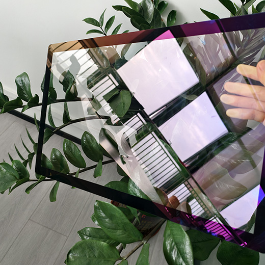 Single-Sided Anti-Reflective (AR) Cover Glass for Touch Display Panels 2mm Thickness High Transmittance HMI Control