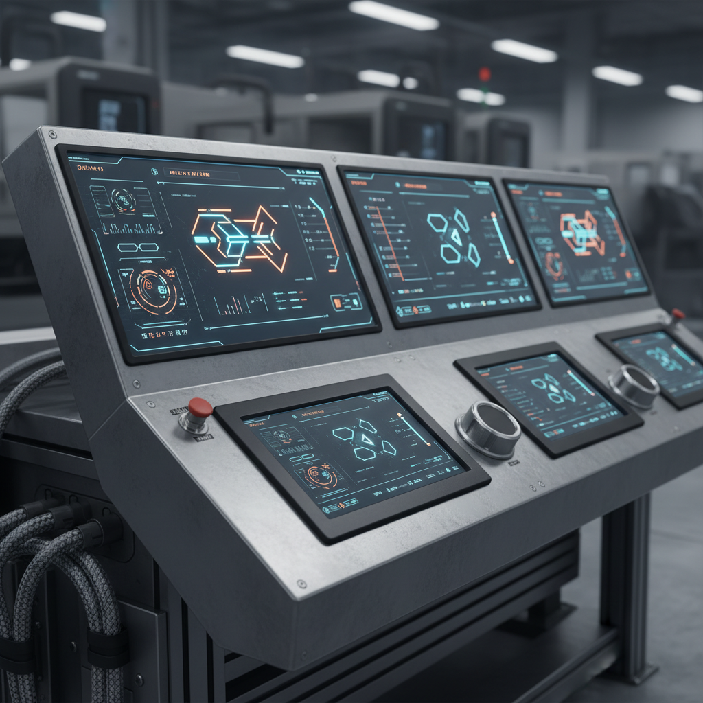 Tempered Ag Display Panels For Industrial Control Interfaces