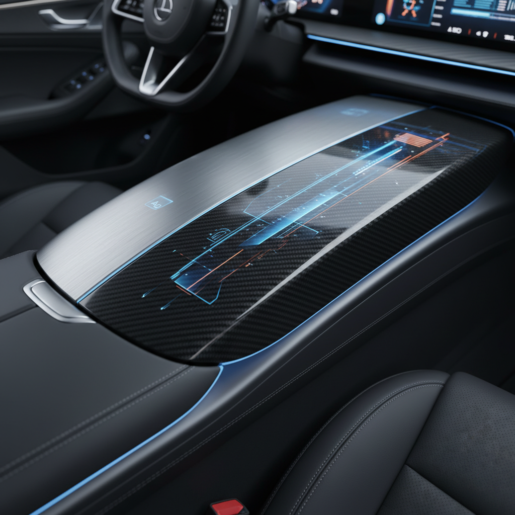 Combined Ag Ar Af Panels For Automotive Center Consoles