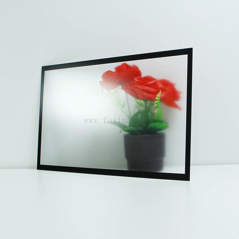 Custom 32~86inch 4mm Thick Black Prin...