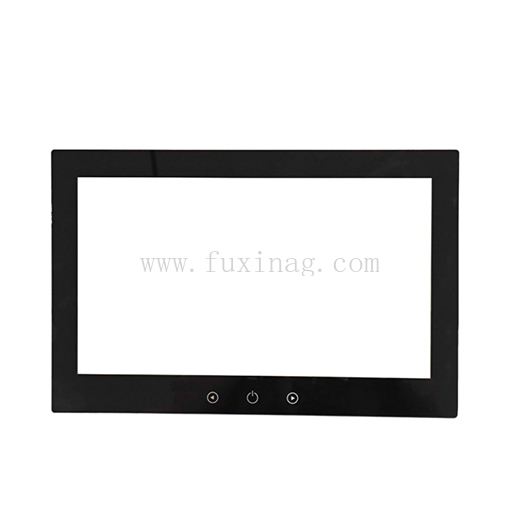 Custom AG AR AF Coated Cover Glass Supporting 3M Adhesive Pre-applied for Smart Control Panel