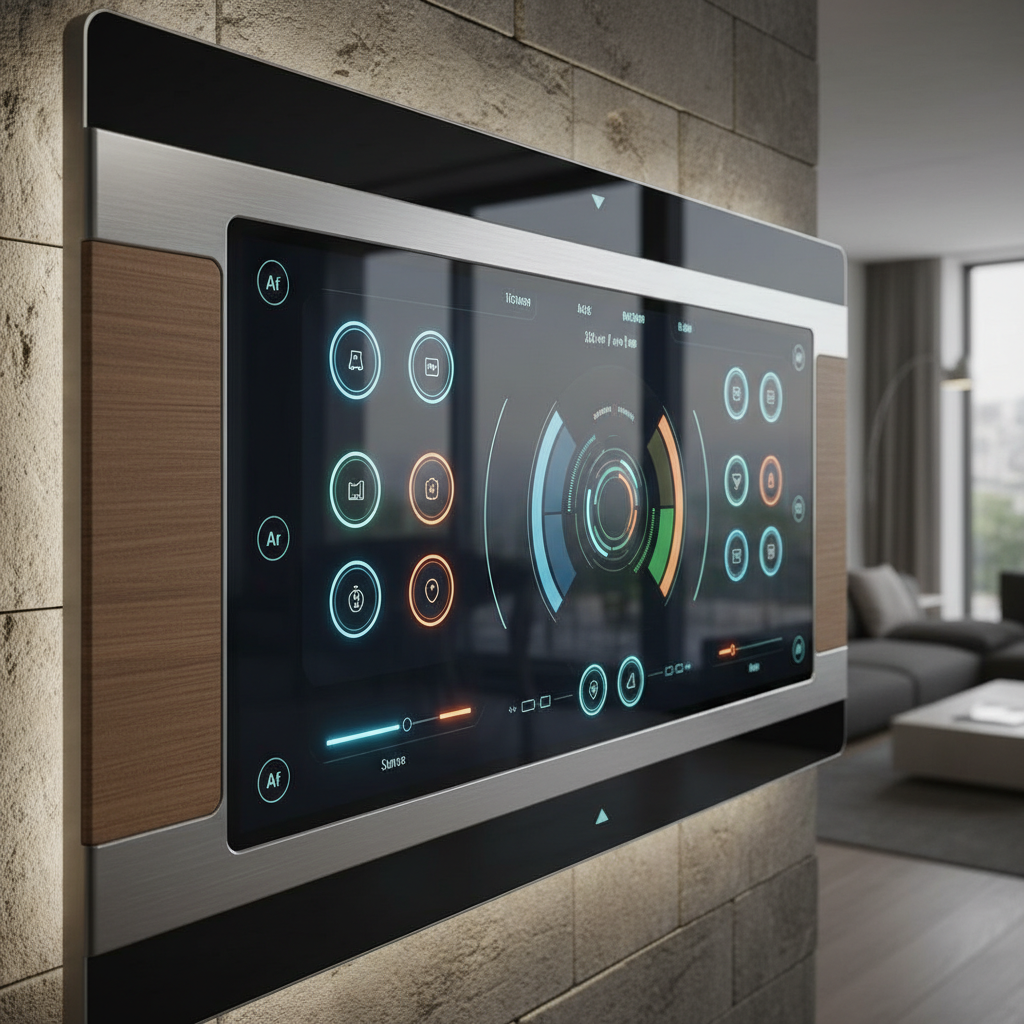 Combined Ag Ar Af Panels For High-End Smart Home Panels