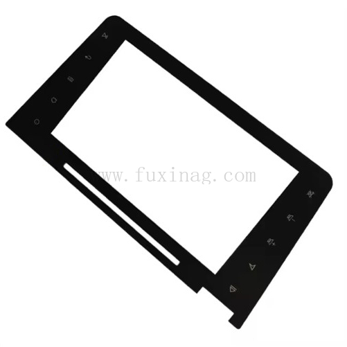 Anti-Glare AF Coating Tempered Cover Glass for Car Navigation
