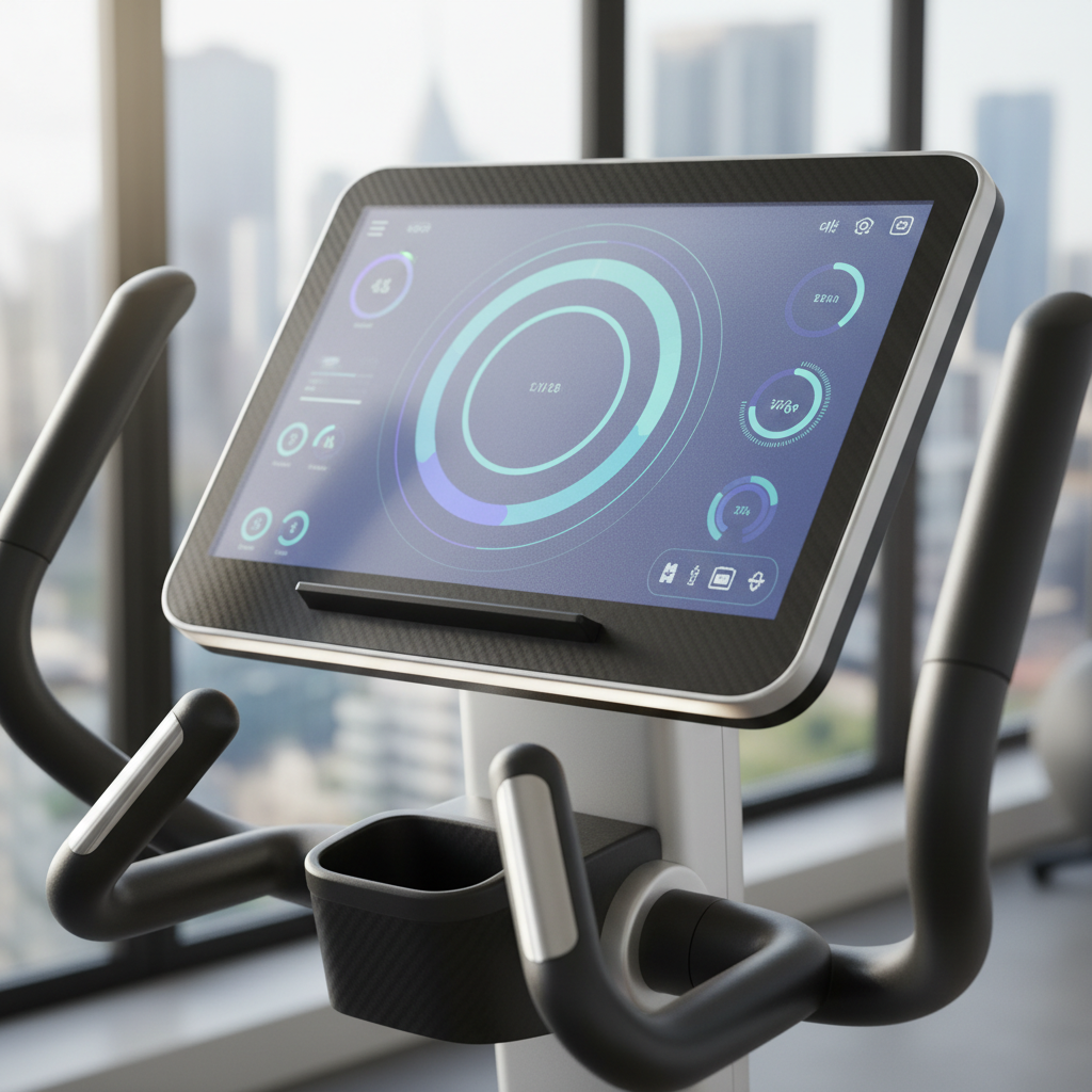 Anti-Glare Etched Glass For Smart Fitness Equipment