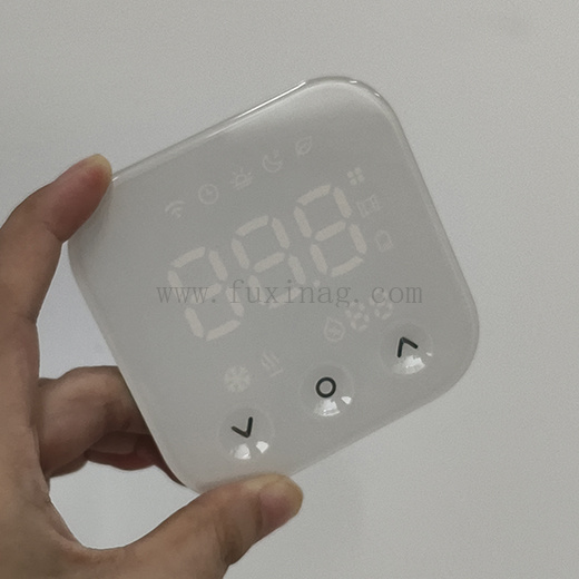High Premium Custom Silkscreen Chemically Strengthened Wall Smart Switch Cover Glass