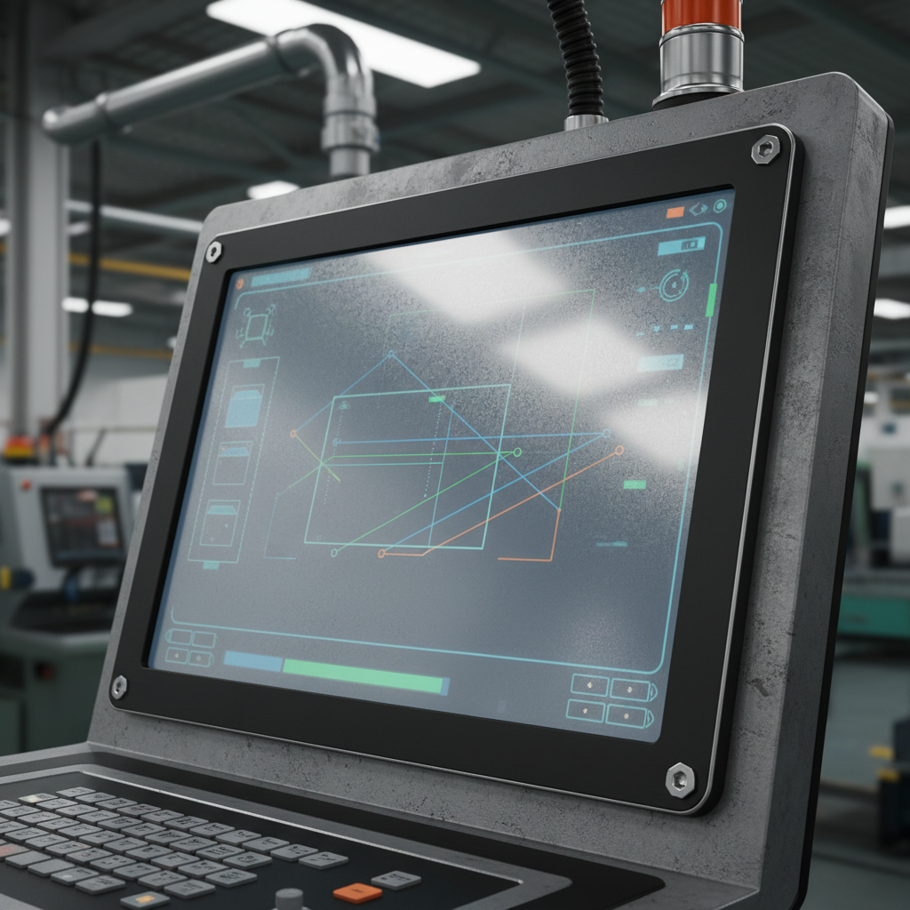 Anti-Glare Etched Glass For Industrial Control Interfaces