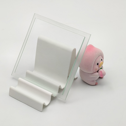 Ultra White Glass Custom Size Square ...