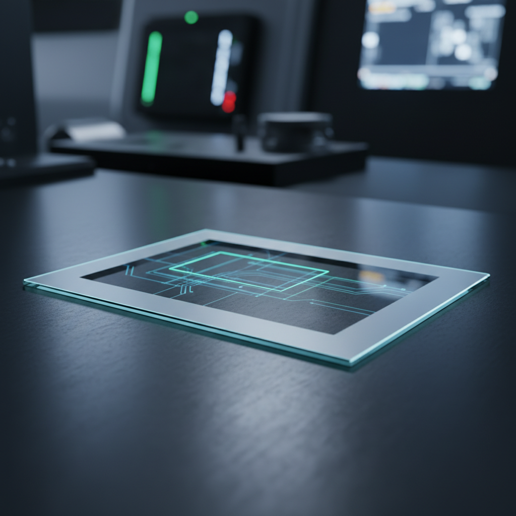 Thin Ag Tempered Glass For Industrial Control Interfaces