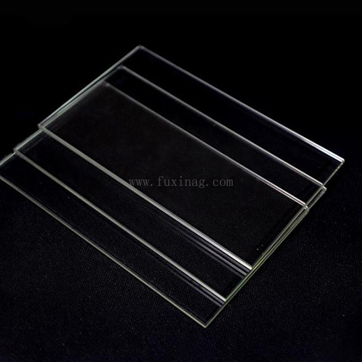 High white tempered glass rectangular high-temperature resistant glass heat transfer high borosilicate fireplace glass translucent tempered glass