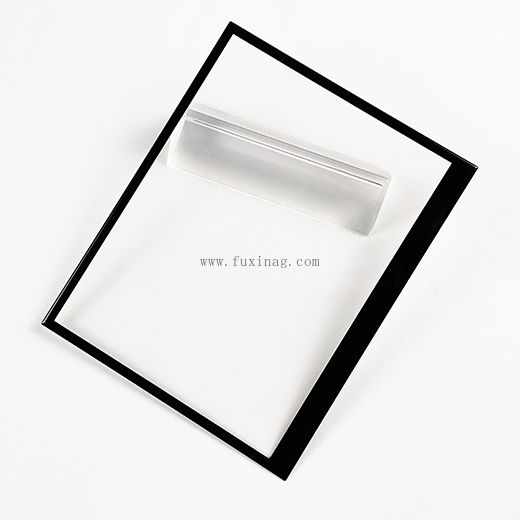 Custom Black Silk-Screen Tempered Glass Touchscreen Panel