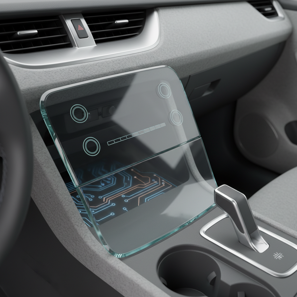 Budget Custom Ag Glass For Automotive Center Consoles