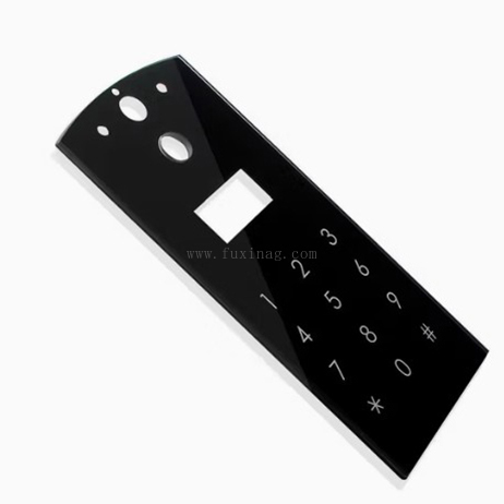 Anti Scratch Tempered Safety Cover Glass Processed Screen Print for Switch Panel