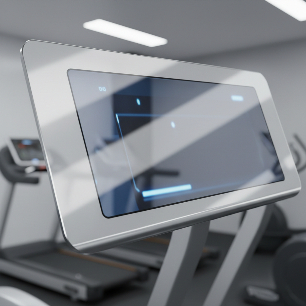 Thin Ag Tempered Glass For Smart Fitness Equipment