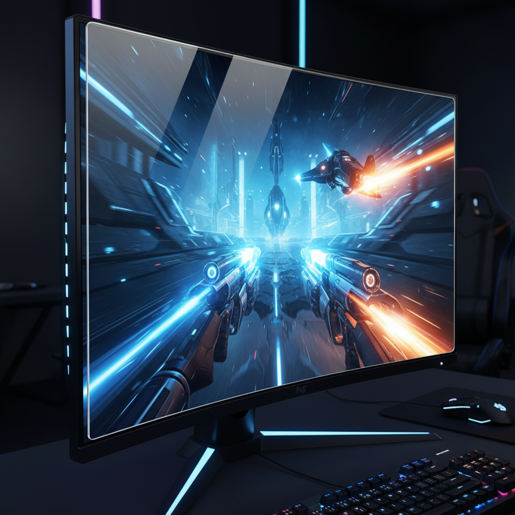 Thin Ag Tempered Glass For E-Sports Gaming Monitors