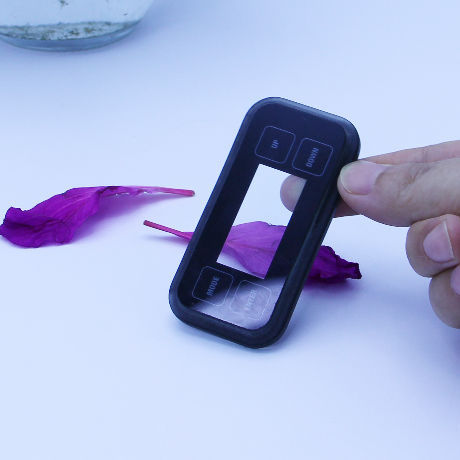 OEM/ODM Small Size Ultra Clear Tempered Glass 1.5mm 2mm 3mm Thickness for Touch Control Push Button Panel Glass